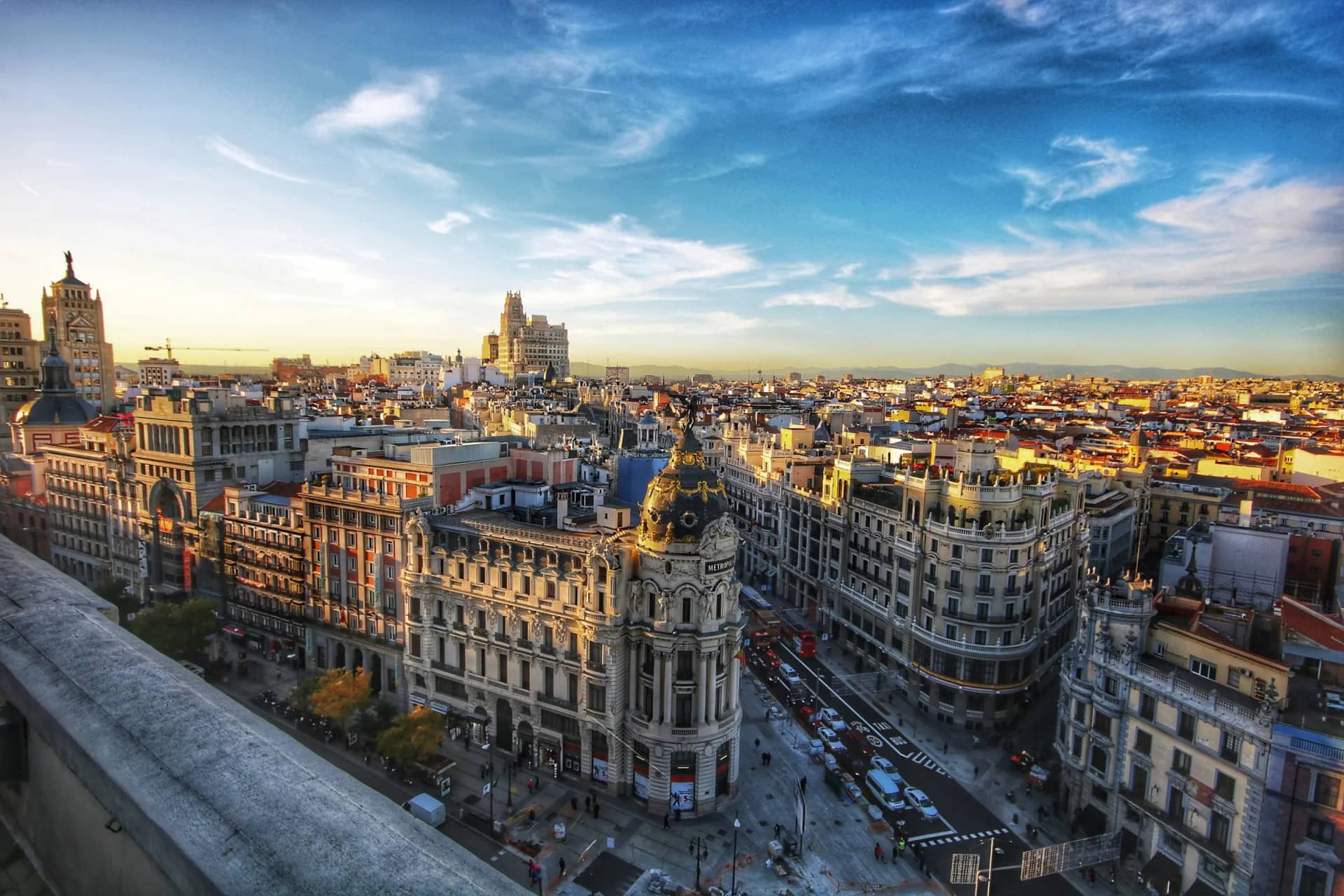 Appartement de luxe avec terrasse vue sur Madrid