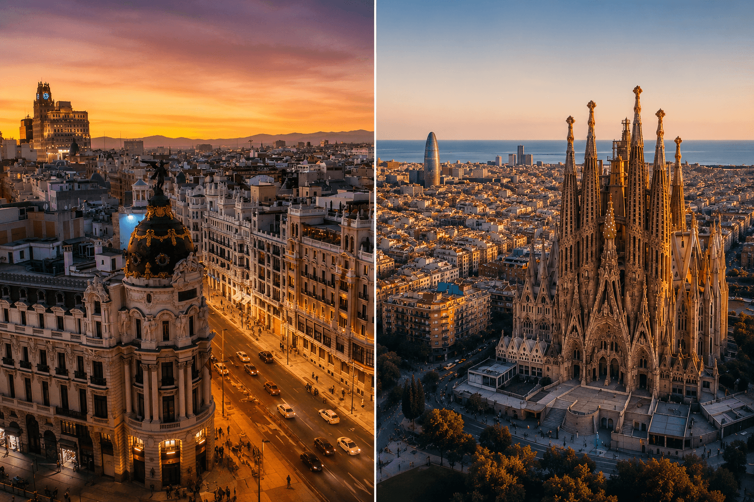 Madrid vs Barcelone